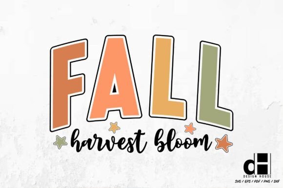 Fall Autumn Fall Harvest Bloom SVG PNG