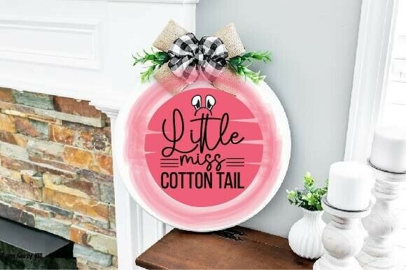 Little Miss Cotton Tail Svg