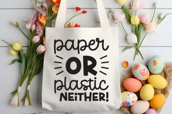 Paper or Plastic Neither SVG PNG