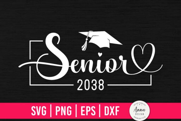 Senior 2038 Graduation SVG PNG