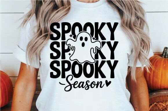 Spooky Season Svg, Spooky Vibes Svg PNG