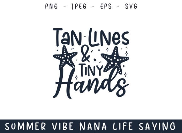 Tan Lines and Tine Hands Summer Vibe SVG